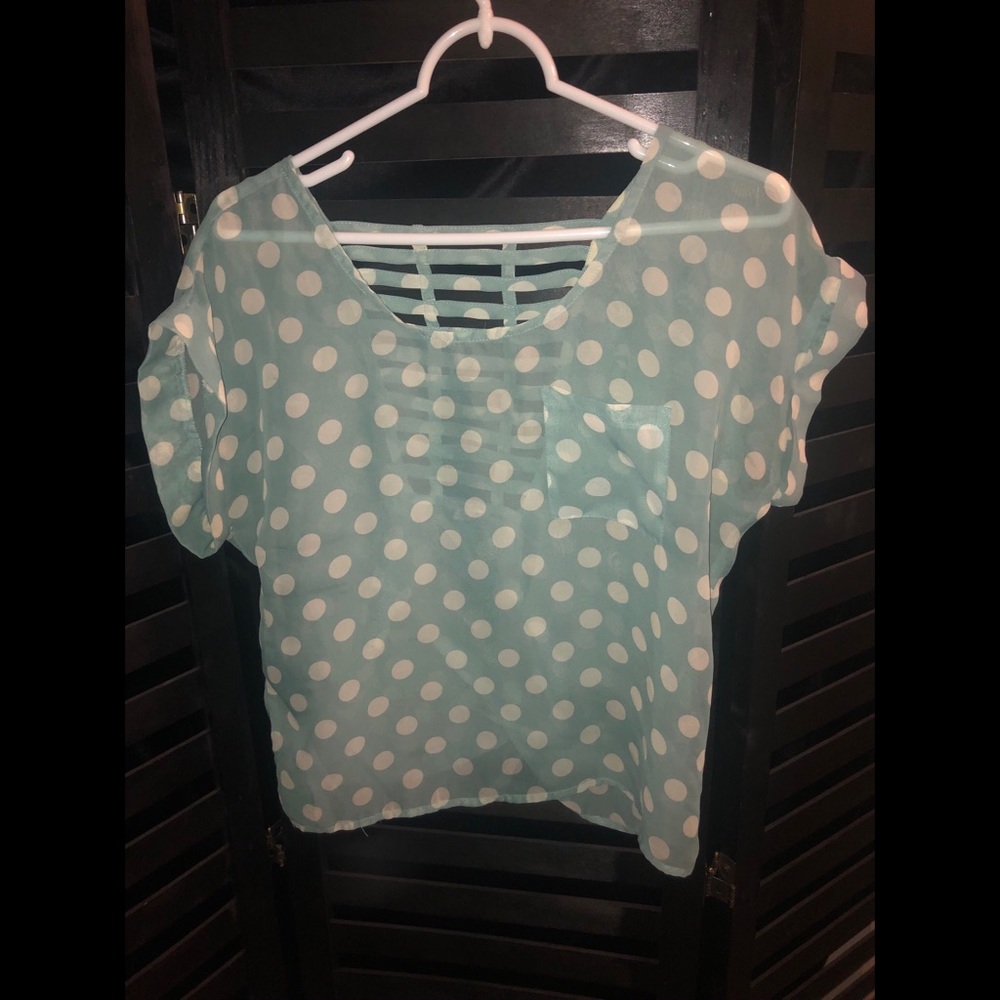 Teal Blouse